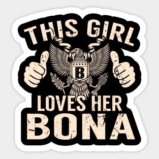 BONA Sticker